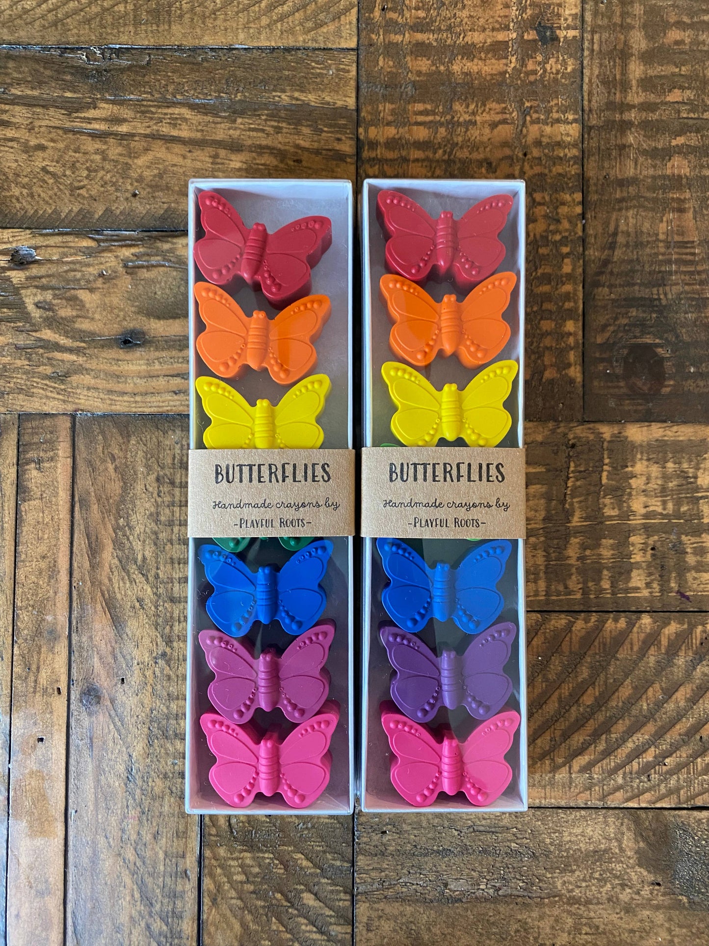 Crayon Butterflies Gift Set