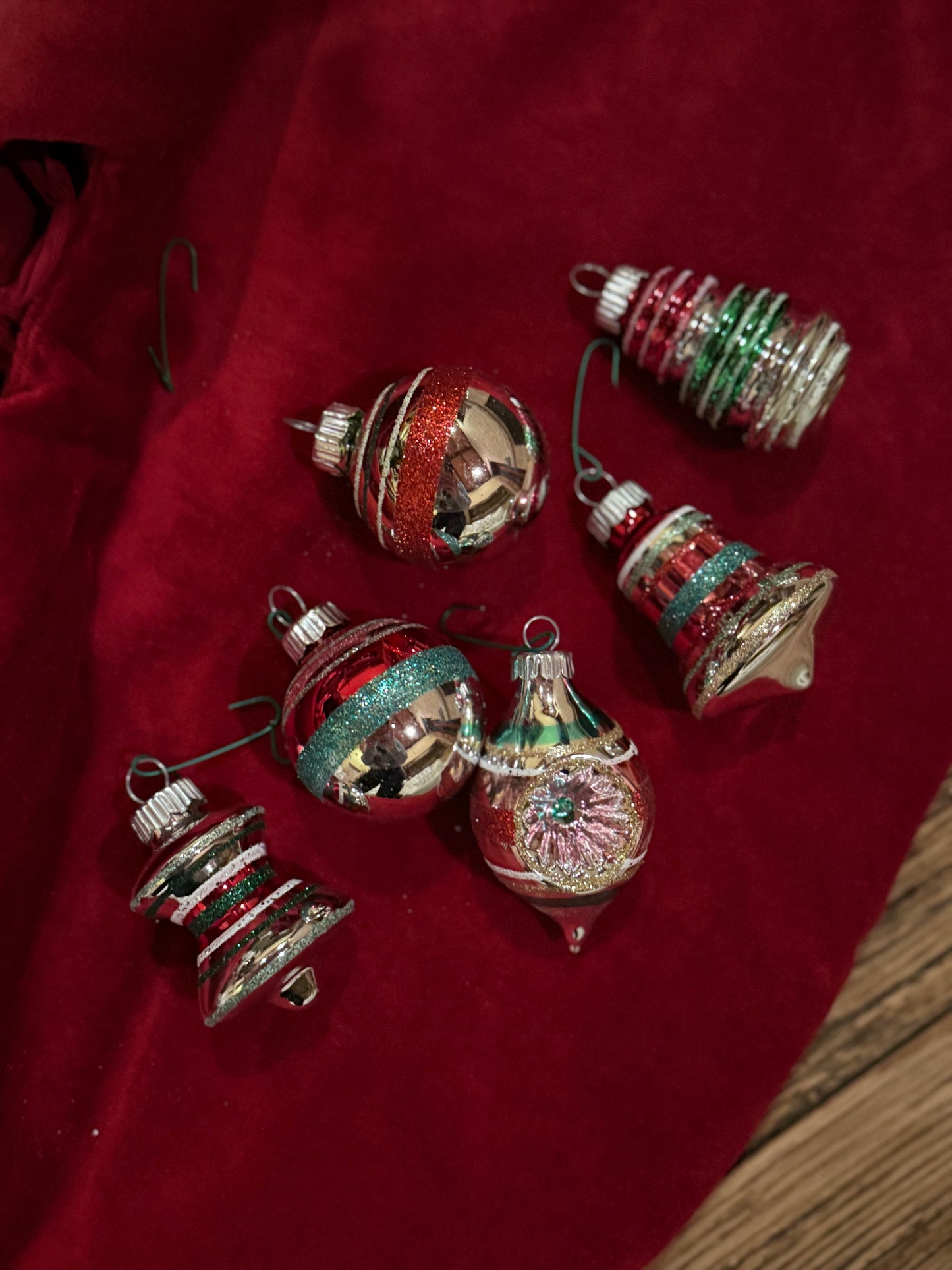 Vintage Shiny Bright Ornaments