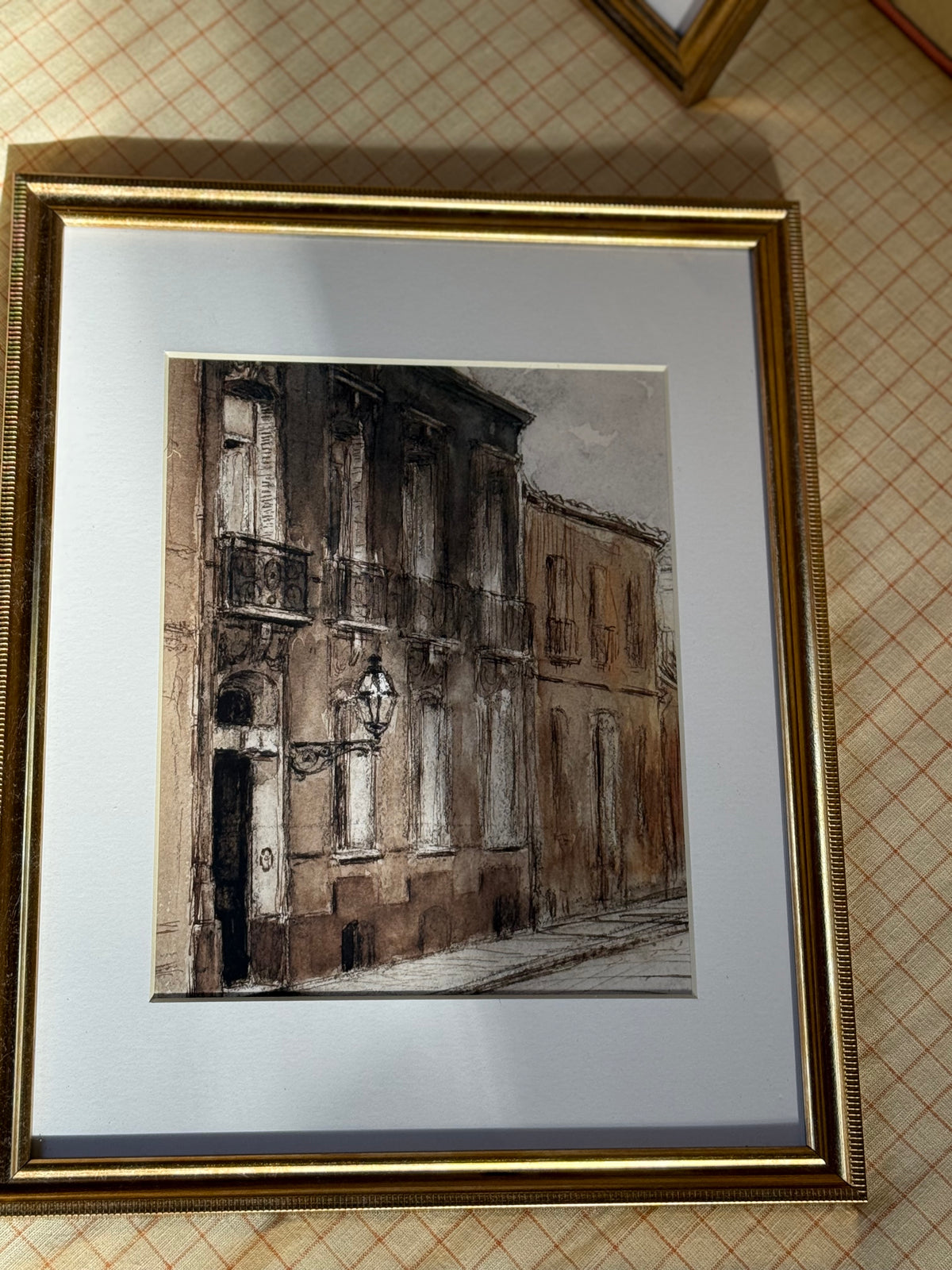 Framed Vintage Architecture Print