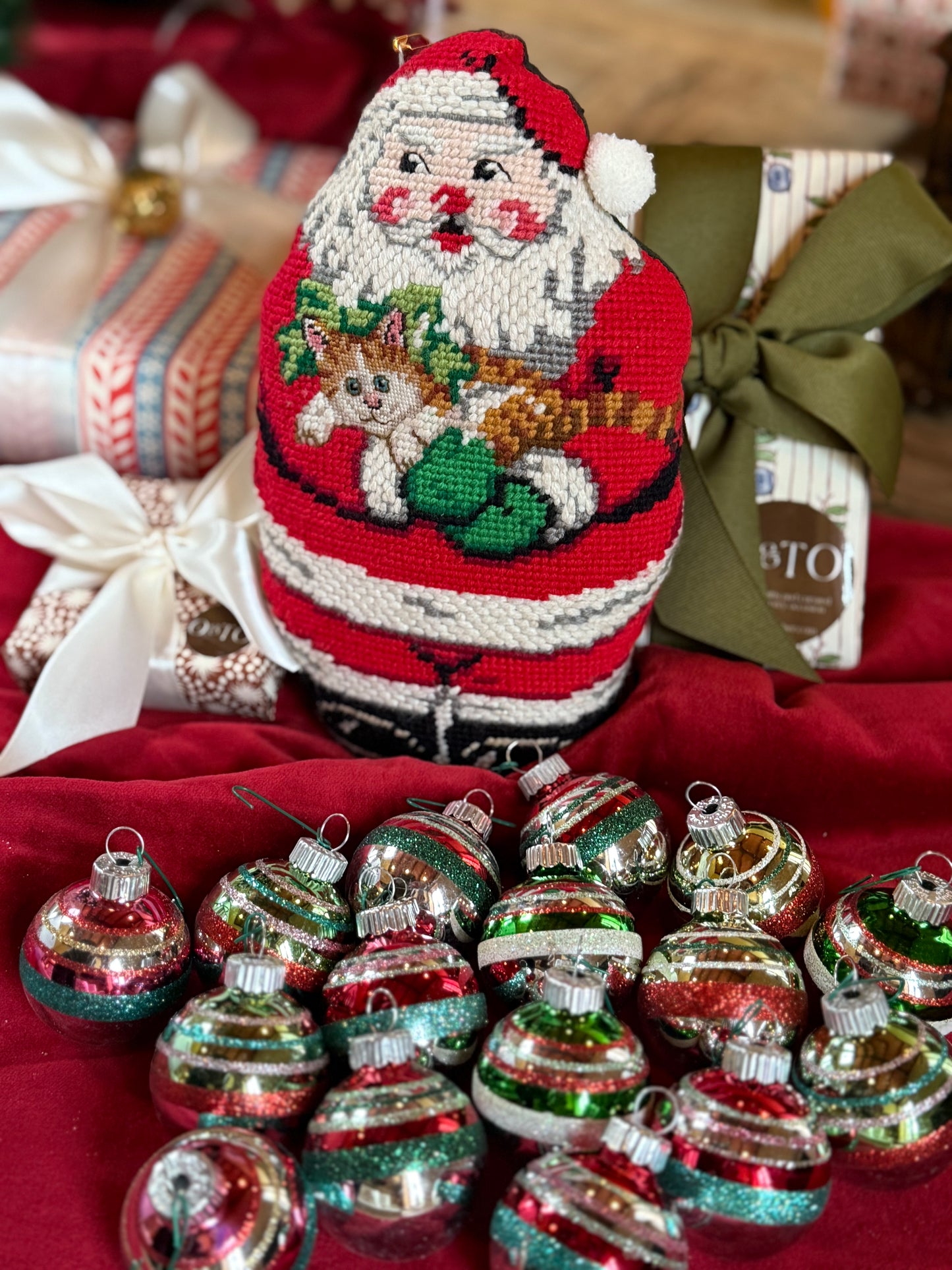 Vintage Shiny Bright Ornaments