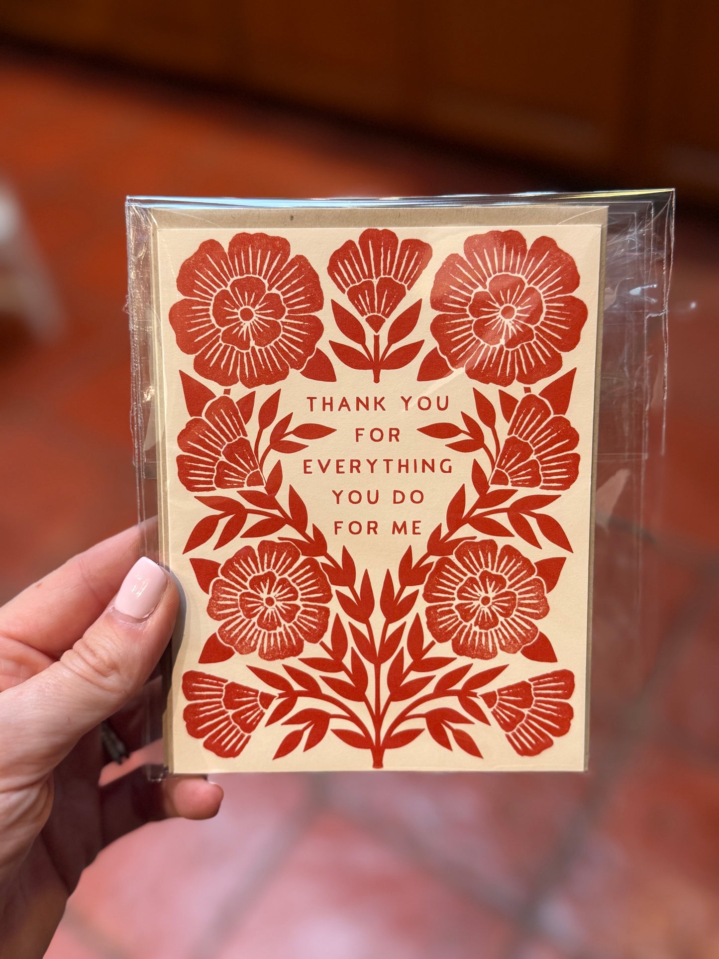 Thank You For Everything You Do For Me Greeting Card