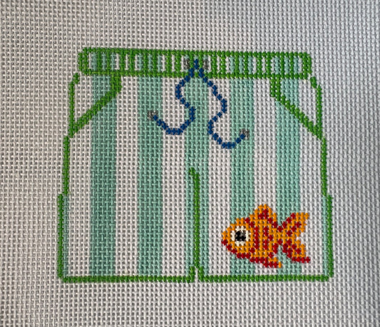 Baby Boy Swimsuit Needlepoint Canvas