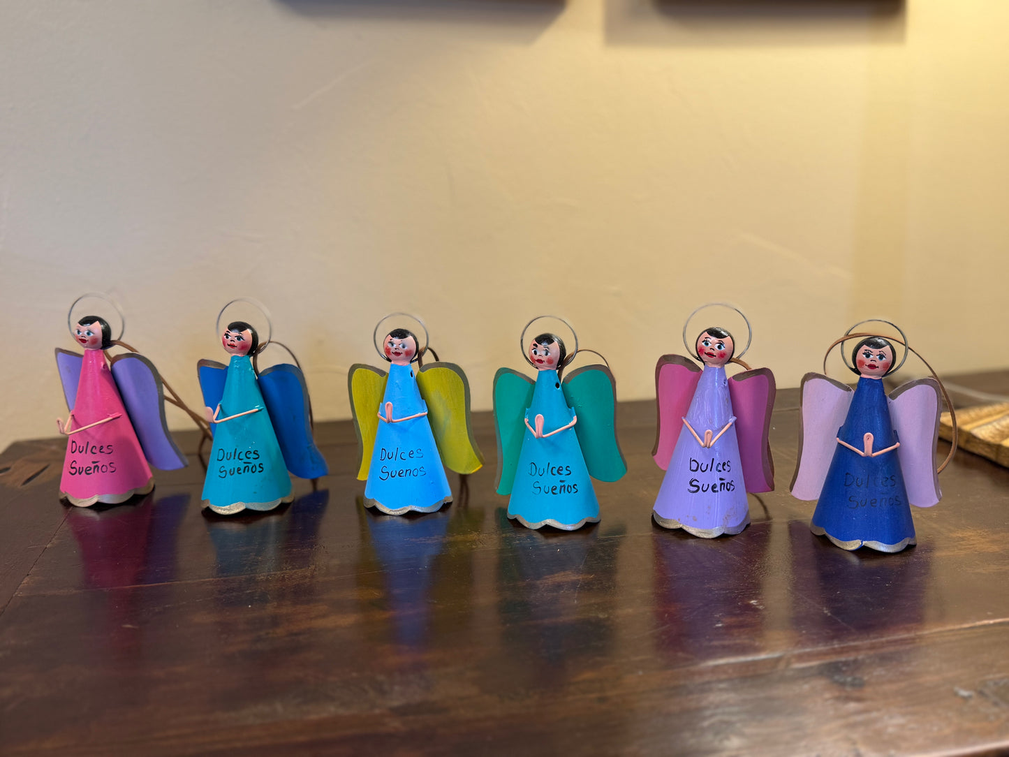 Handmade Angels on Leather Cording