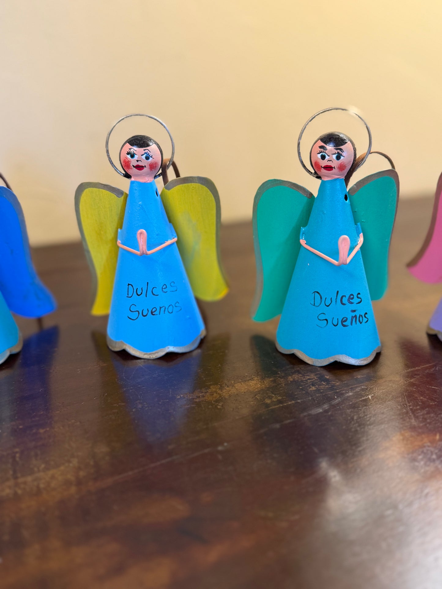 Handmade Angels on Leather Cording