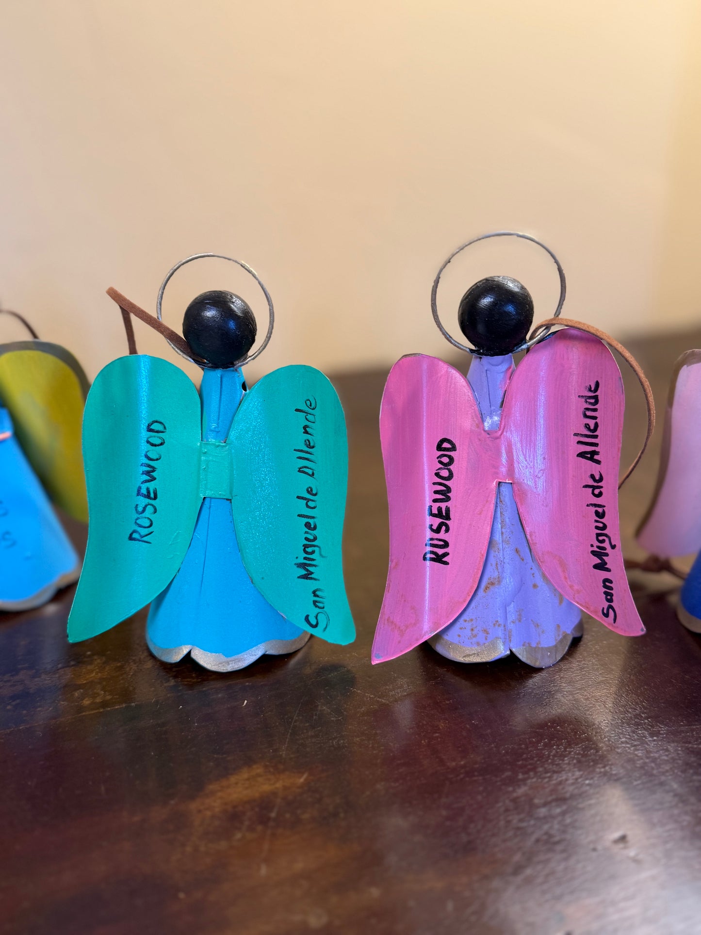Handmade Angels on Leather Cording