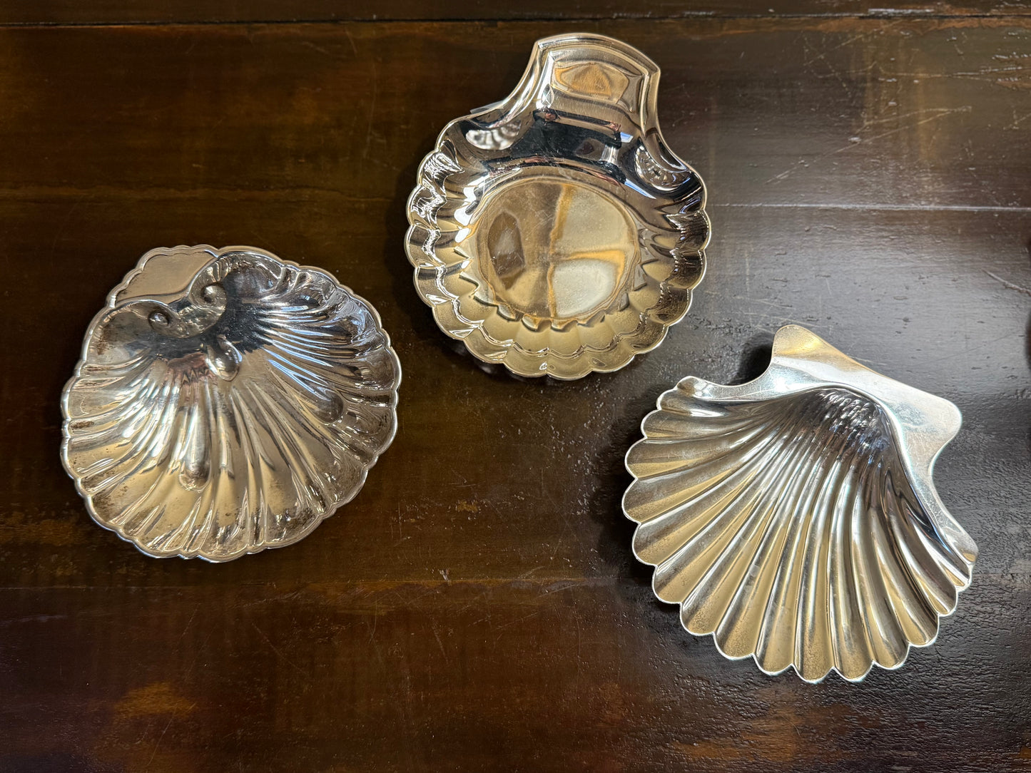 Antique Footed Sterling Shell - Version III