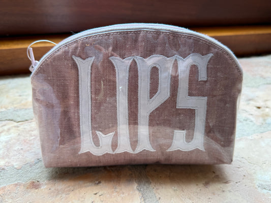 "LIPS" Cosmetic Case