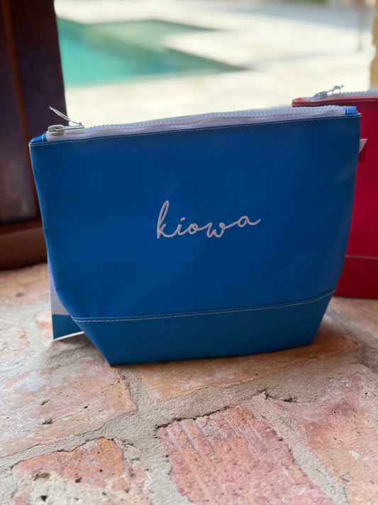 "Kiowa" | Big Sur Splash Zippered Pouch
