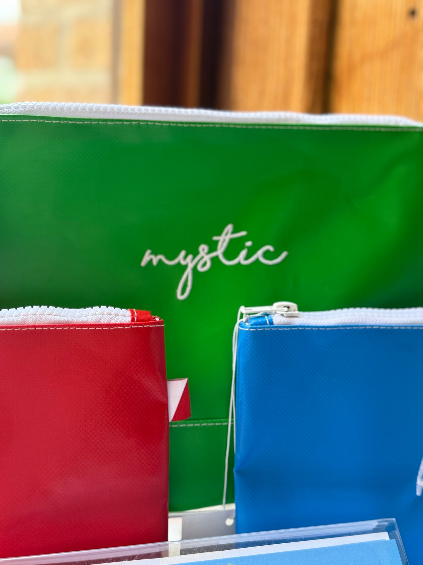 "Mystic" | Big Sur Splash Zippered Pouch