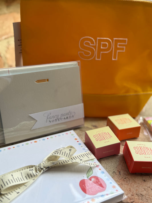 "SPF" | Big Sur Splash Zippered Pouch