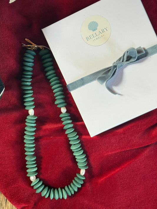 Bellary Jewelry - Green Necklace