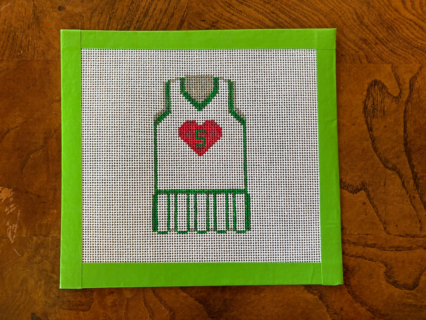 Shawnee Athletic Dress Needlepoint Canvas