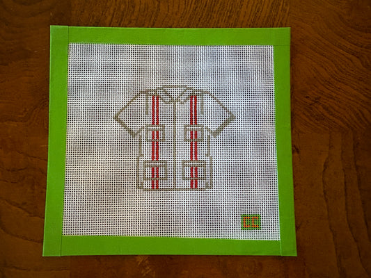 Cougar Game Day Guayabera Needlepoint Canvas