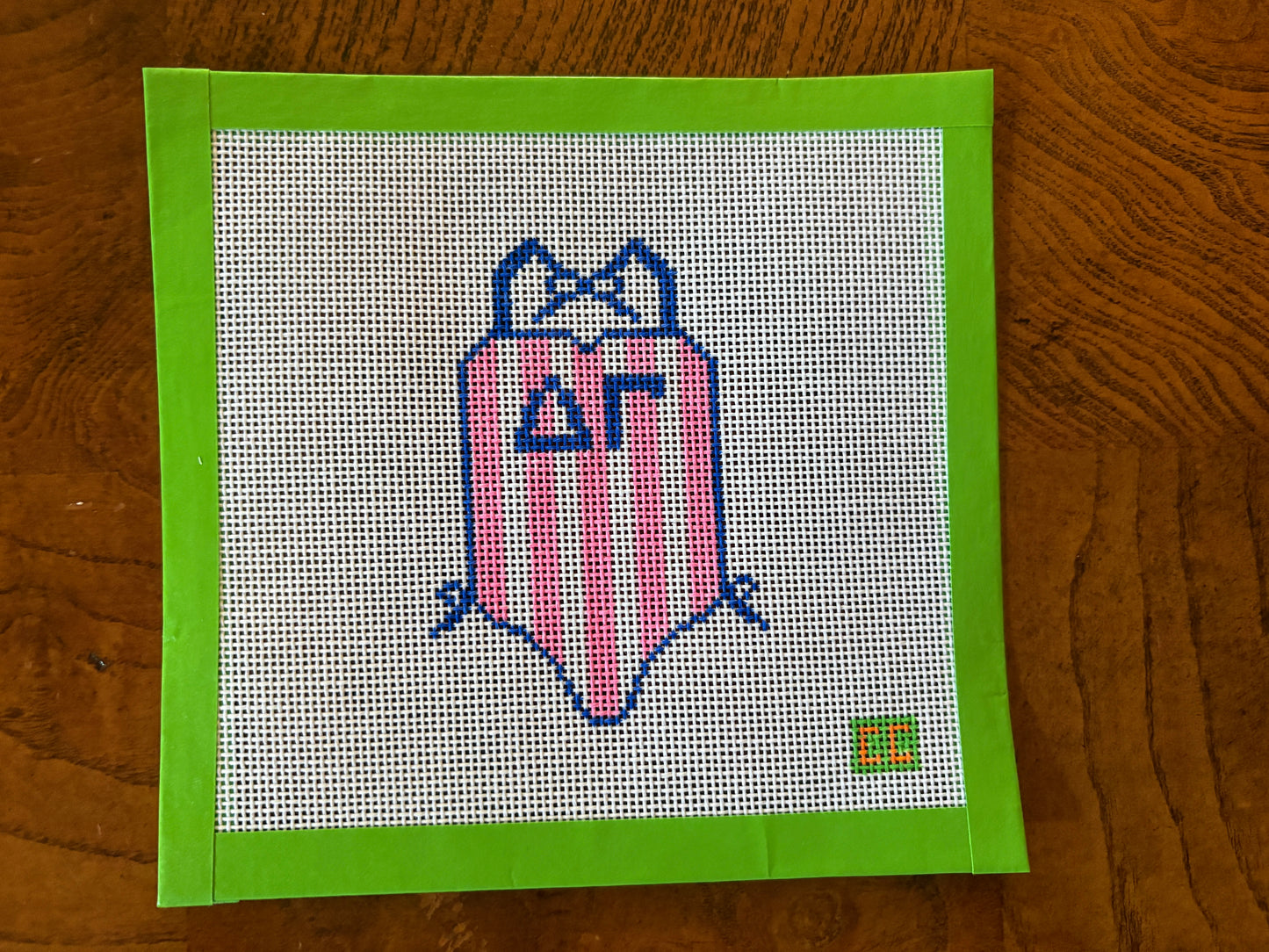 DG Spring Break Swimsuit Needlepoint Canvas