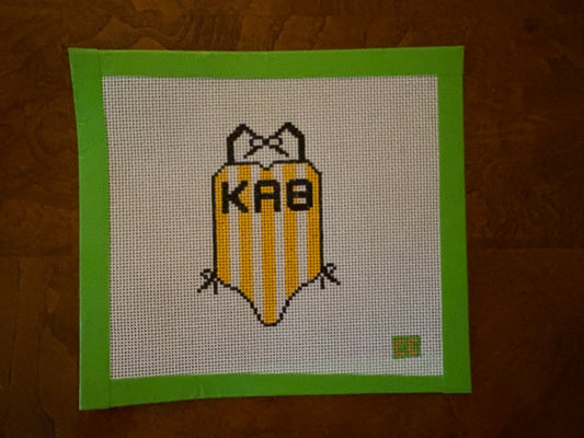 Theta Spring Break Swimsuit Needlepoint Canvas