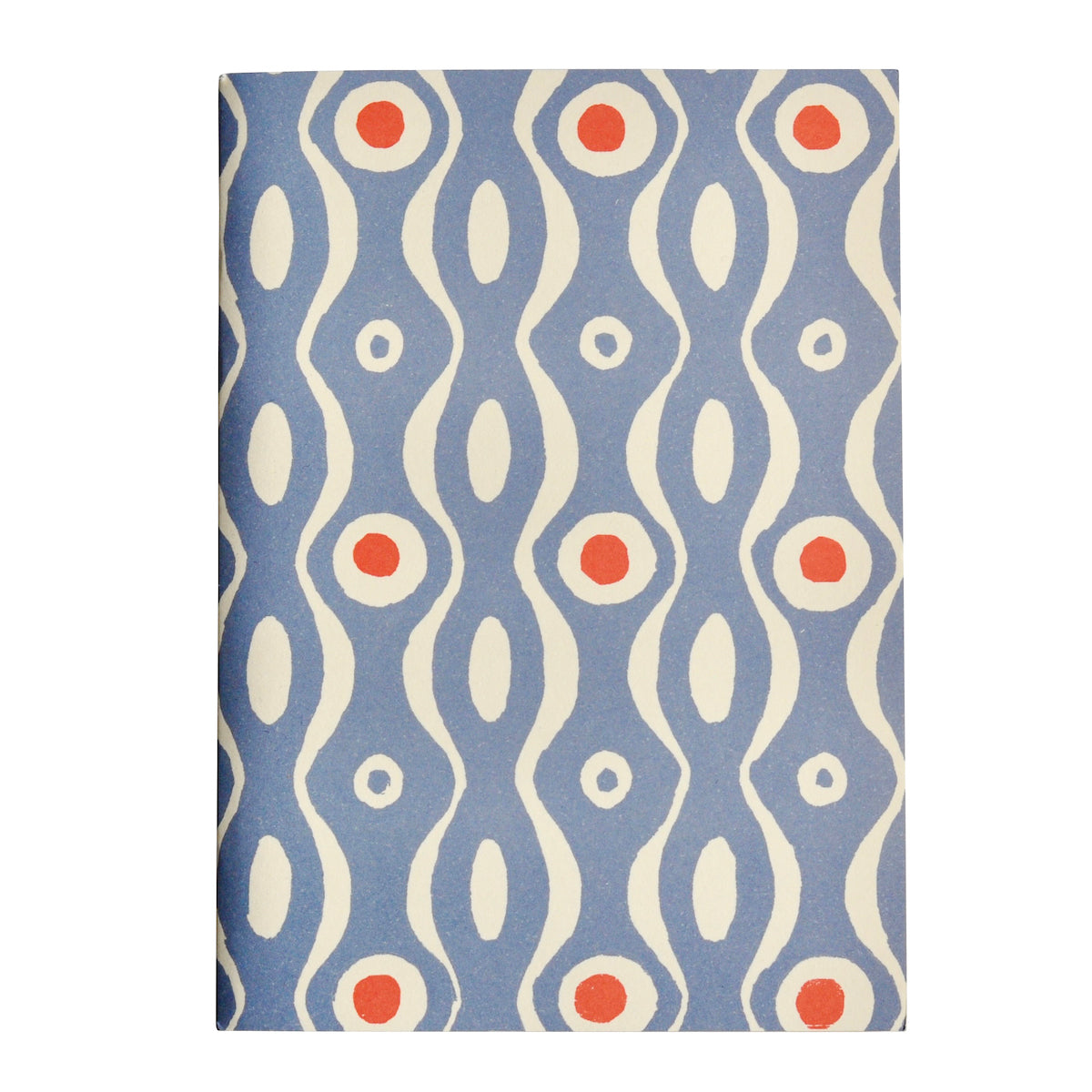 Pocket Notebook Persephone Cornflower and Red
