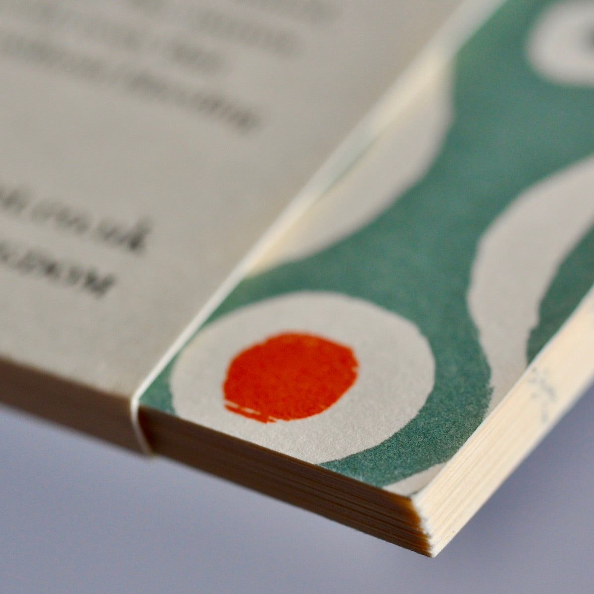 Pocket Notebook Persephone Teal and Orange