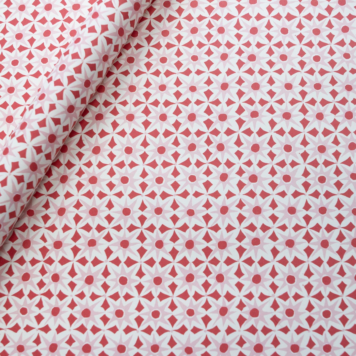 Patterned Wrapping Paper- Assorted Red and Pink