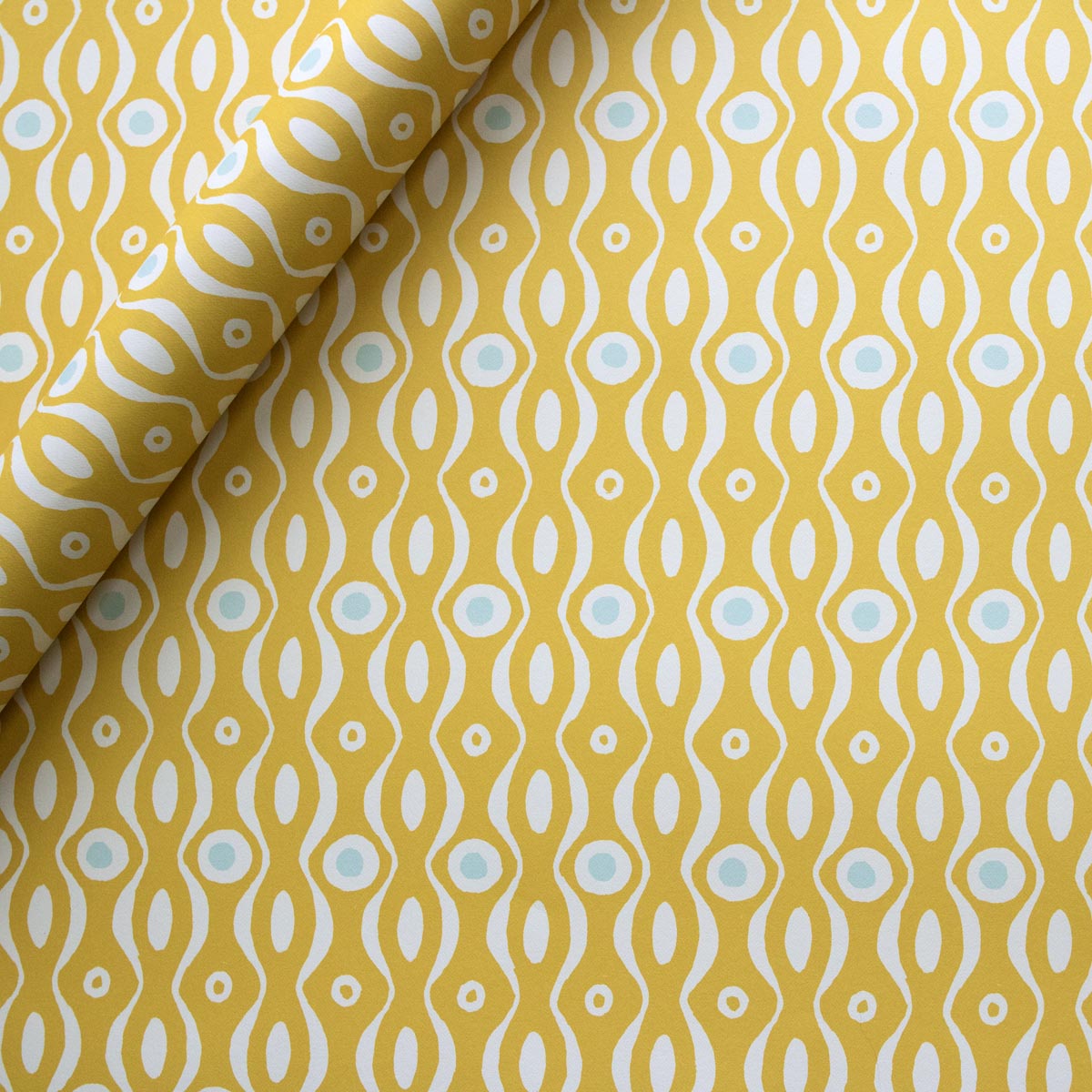 Patterned Wrapping Paper- Assorted Yellow and Green