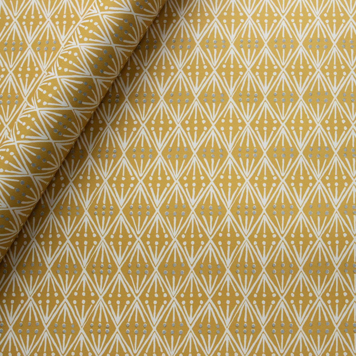Patterned Wrapping Paper- Assorted Yellow and Green