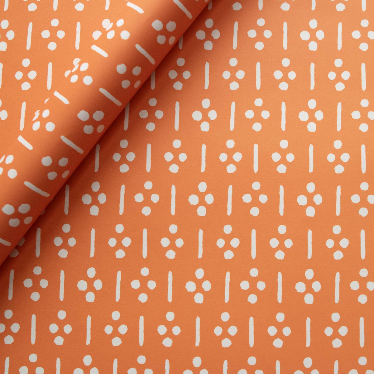 Patterned Wrapping Paper- Assorted Pink and Orange