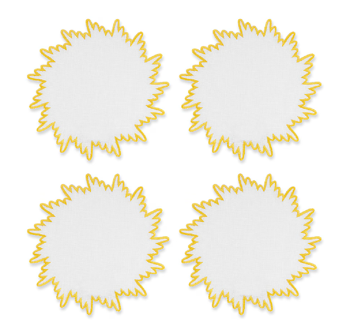 Sunburst Cocktail Napkins