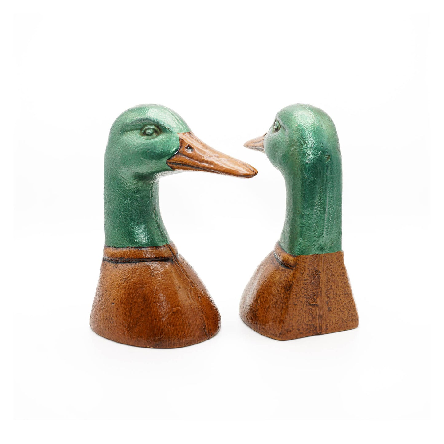 Mallard Duck Decorative Bookend Set