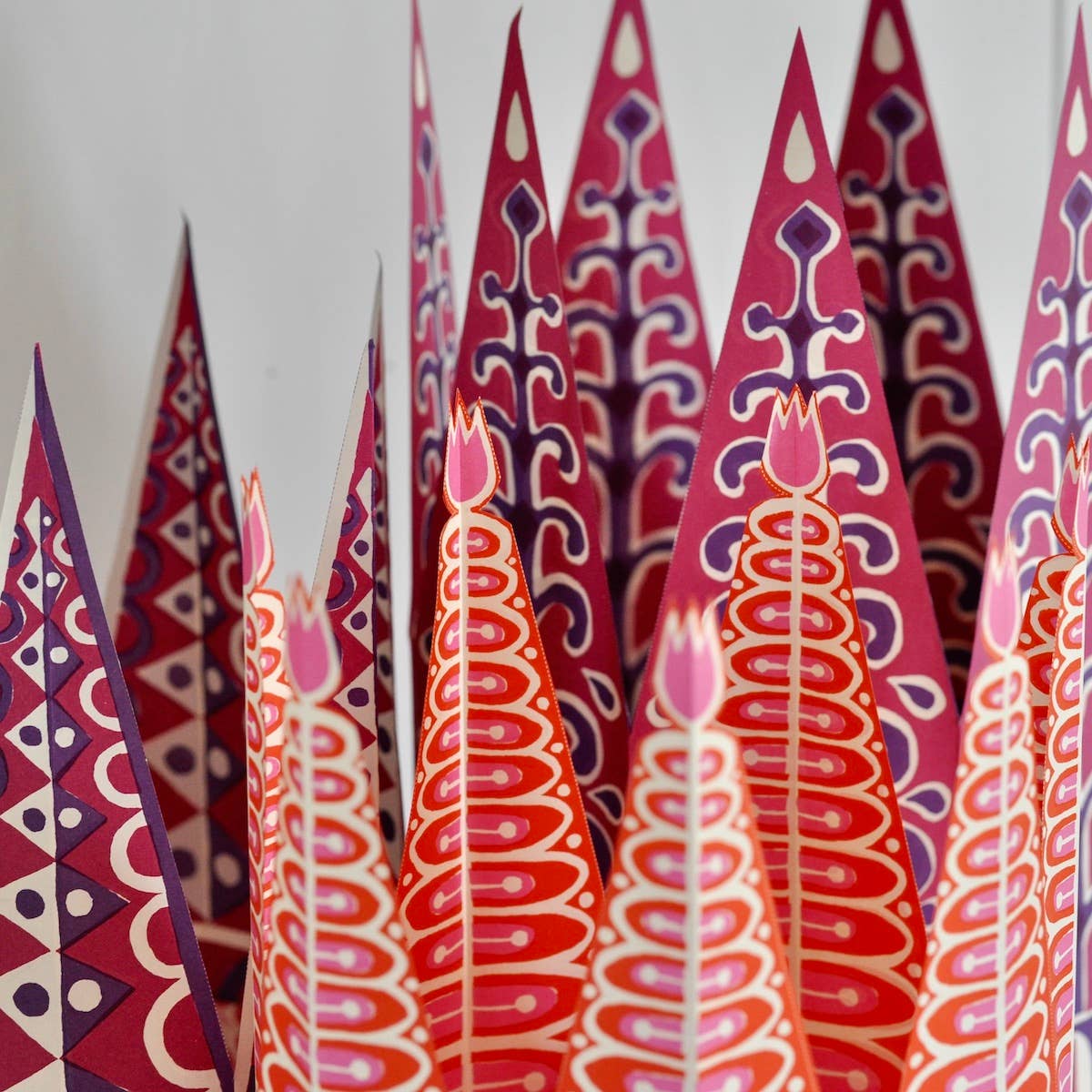 Six Paper Crowns