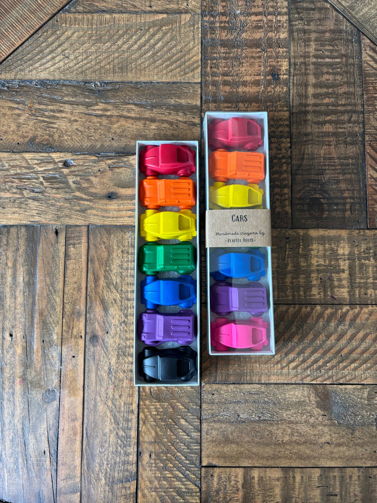 Crayon Cars Gift Set