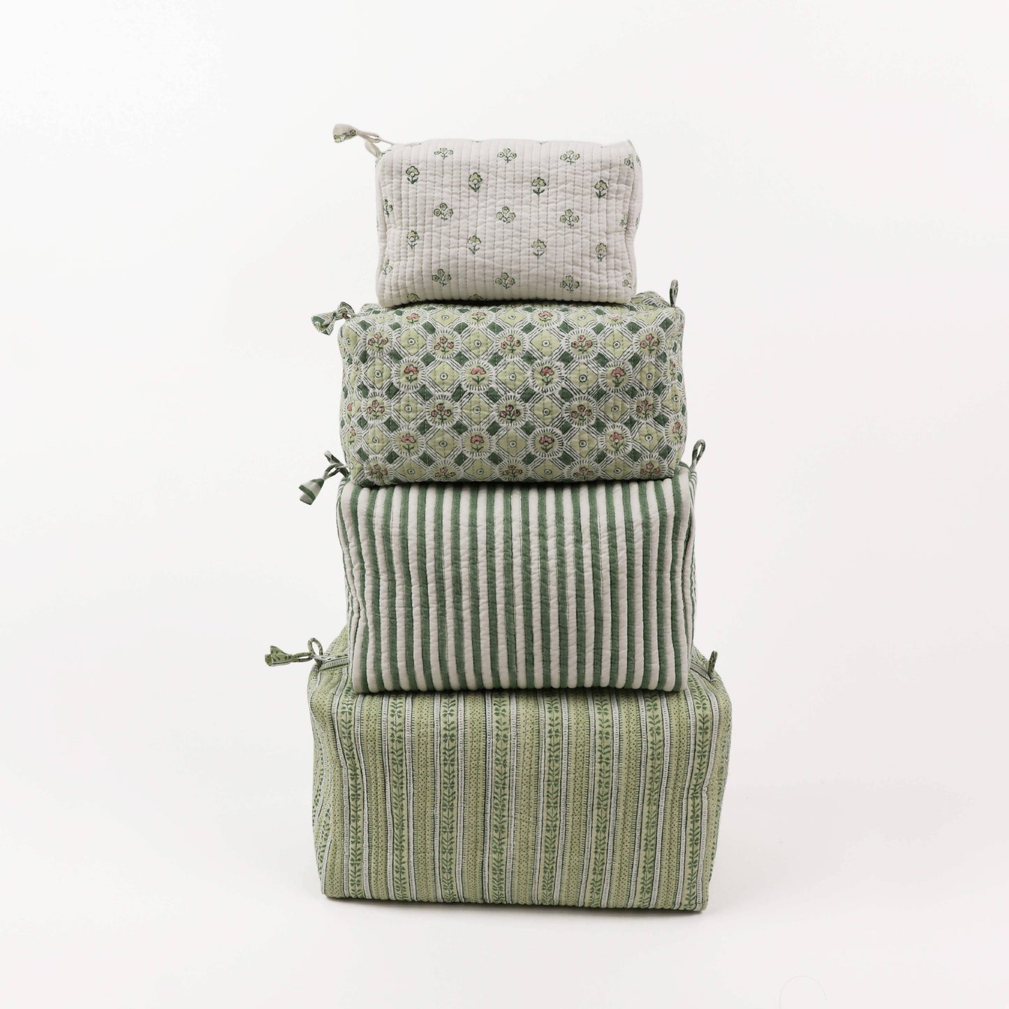 Hand Block Printed Beauty Bag