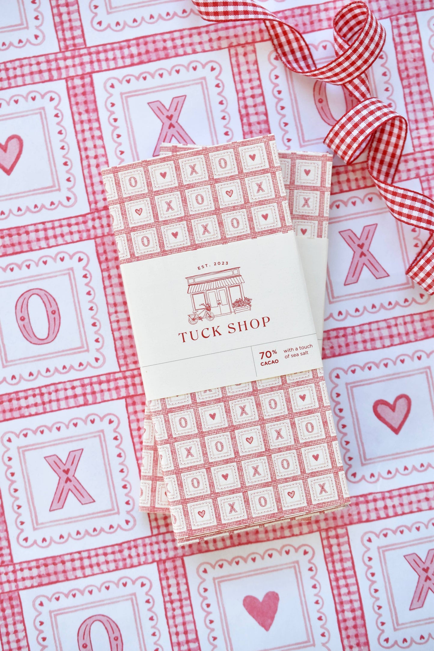 Valentine's 70% Dark Chocolate with Touch of Sea Salt