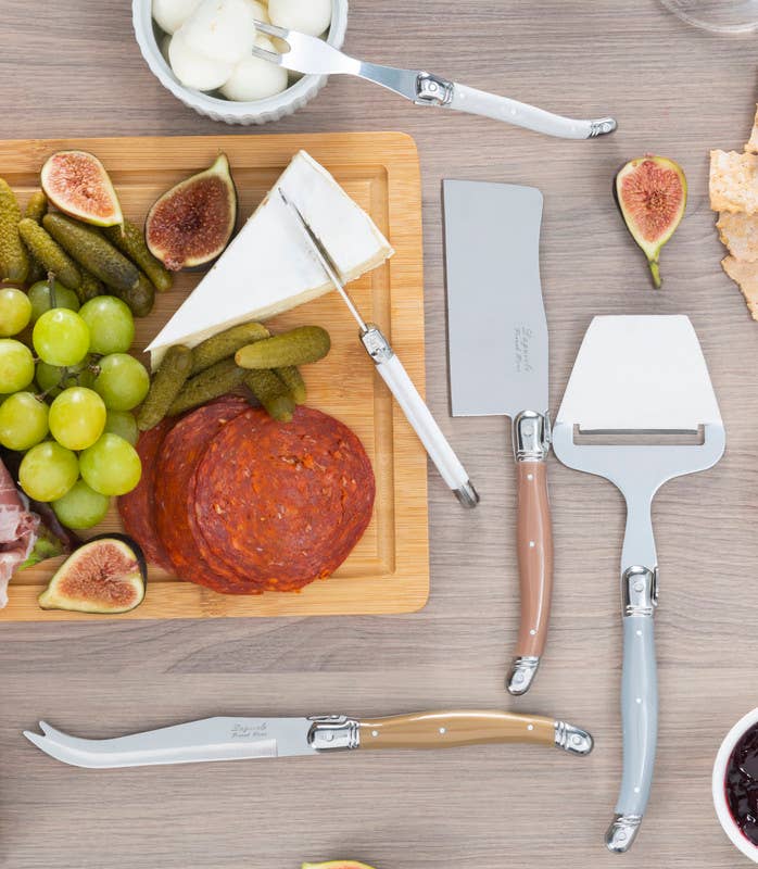 Laguiole 5-Piece Cheese Knife & Slicer Set Mixed Metals