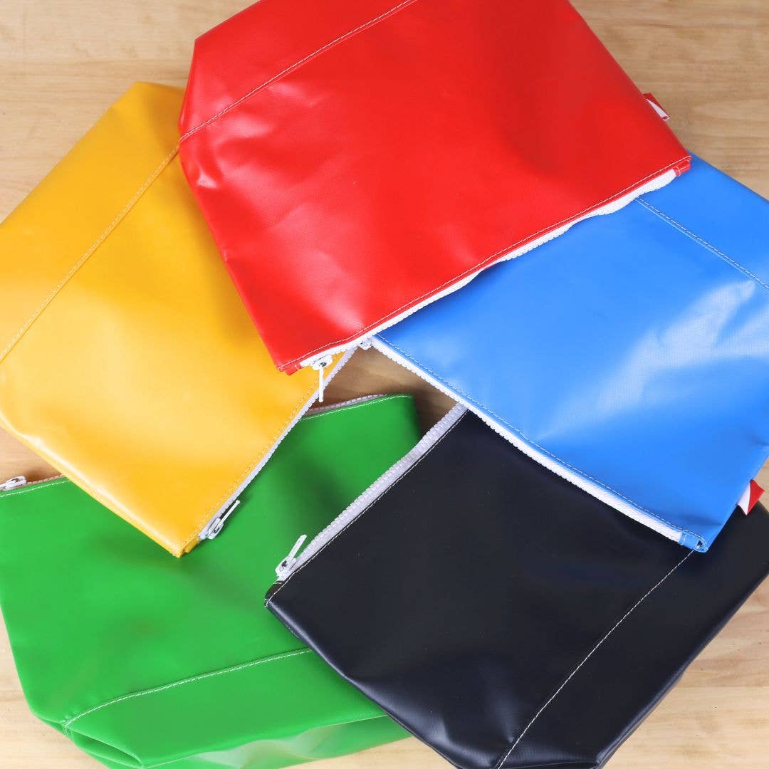 "SPF" | Big Sur Splash Zippered Pouch