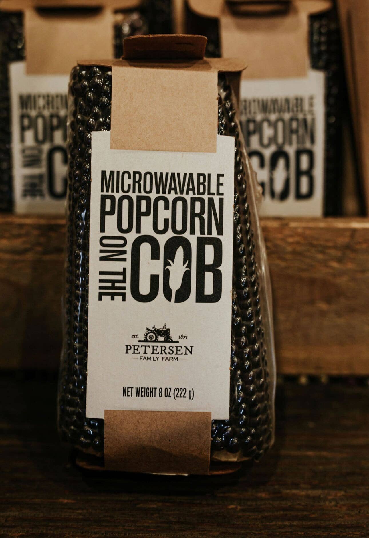 Microwave Popcorn on the Cob - Hand-Harvested