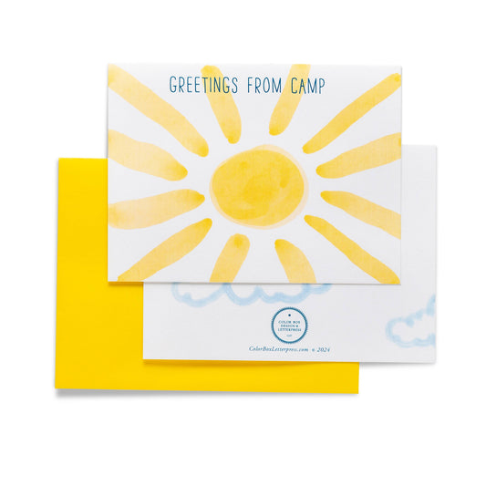 Camp Greetings | Everyday Flat Notes