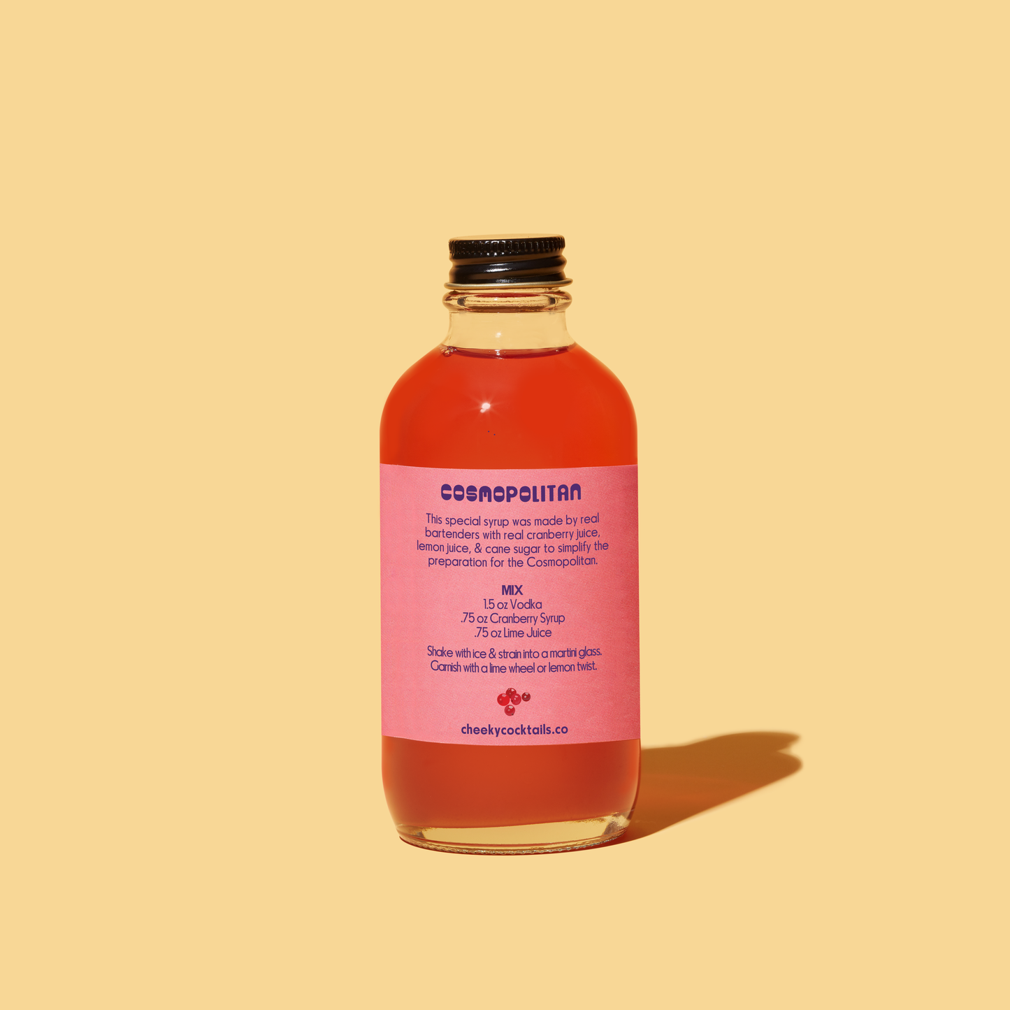 Cranberry Syrup  4oz