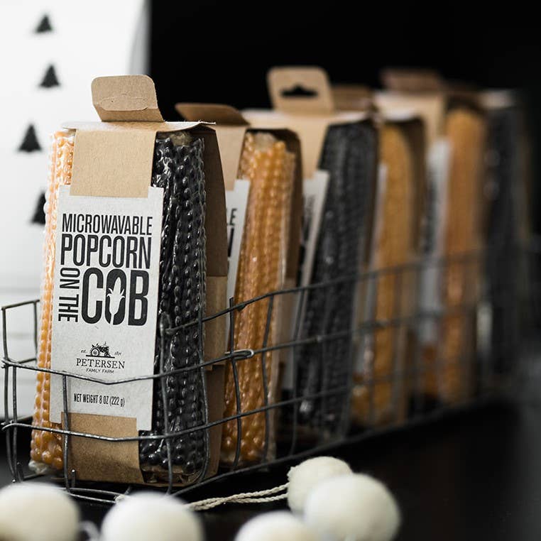 Microwave Popcorn on the Cob - Hand-Harvested