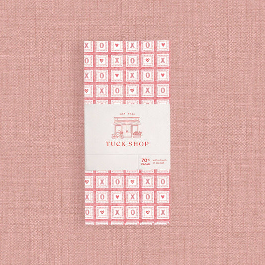 Valentine's 70% Dark Chocolate with Touch of Sea Salt