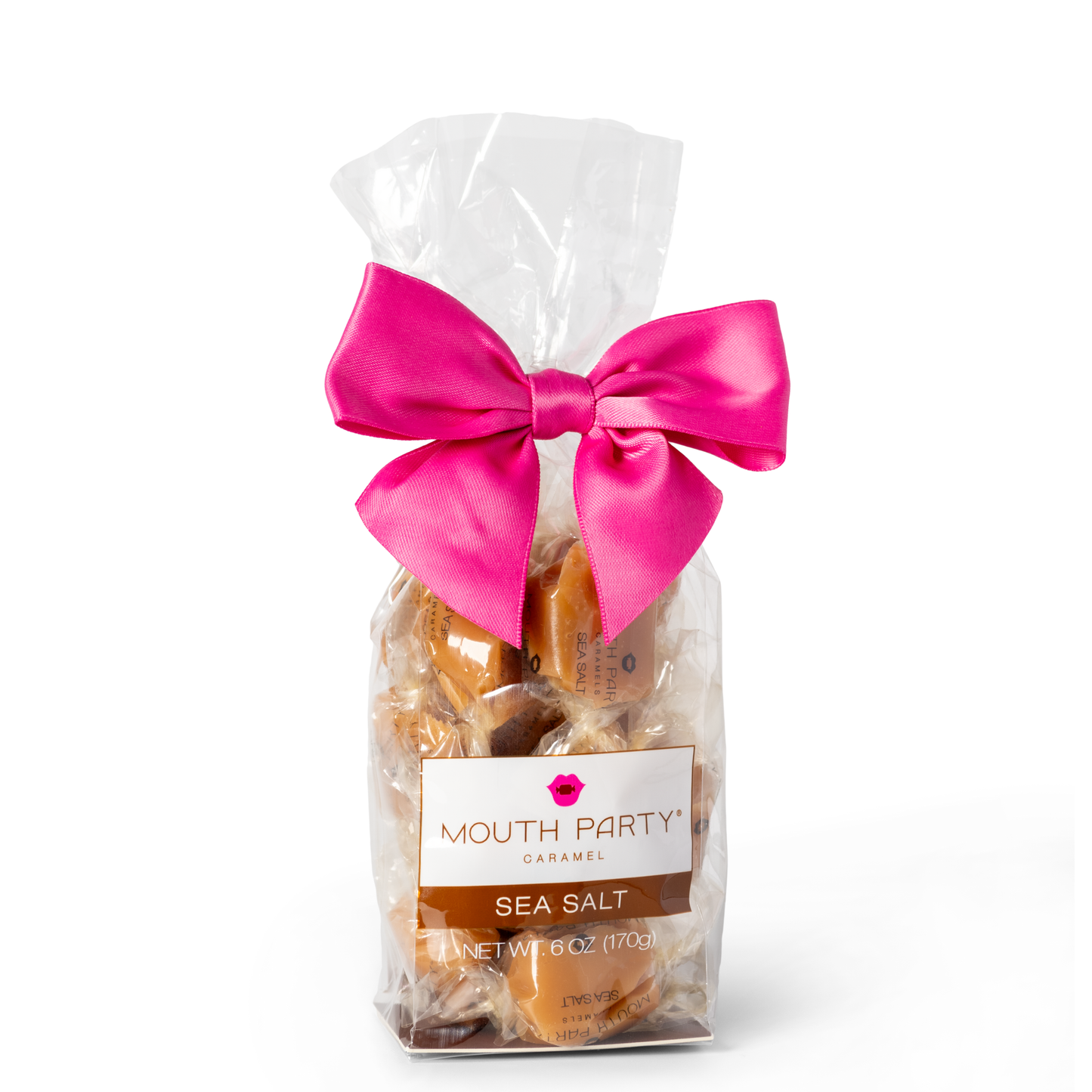Mouth Party Caramel - Sea salt 6oz gift bag