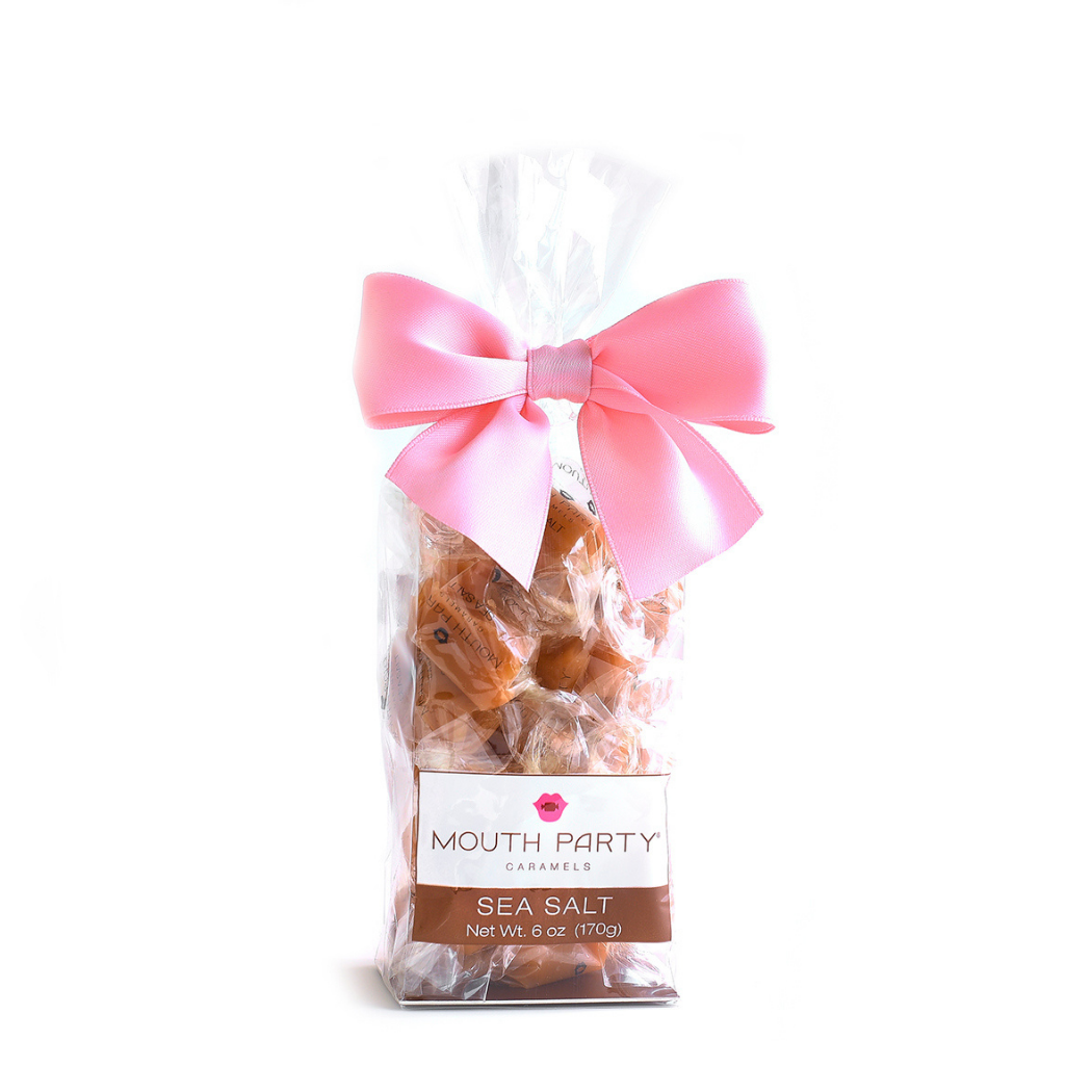 Mouth Party Caramel - Sea salt 6oz gift bag