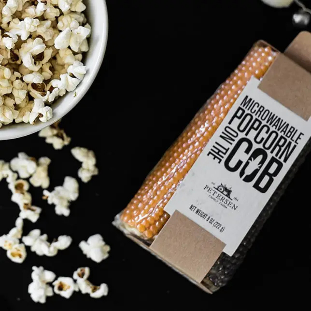 Microwave Popcorn on the Cob - Hand-Harvested