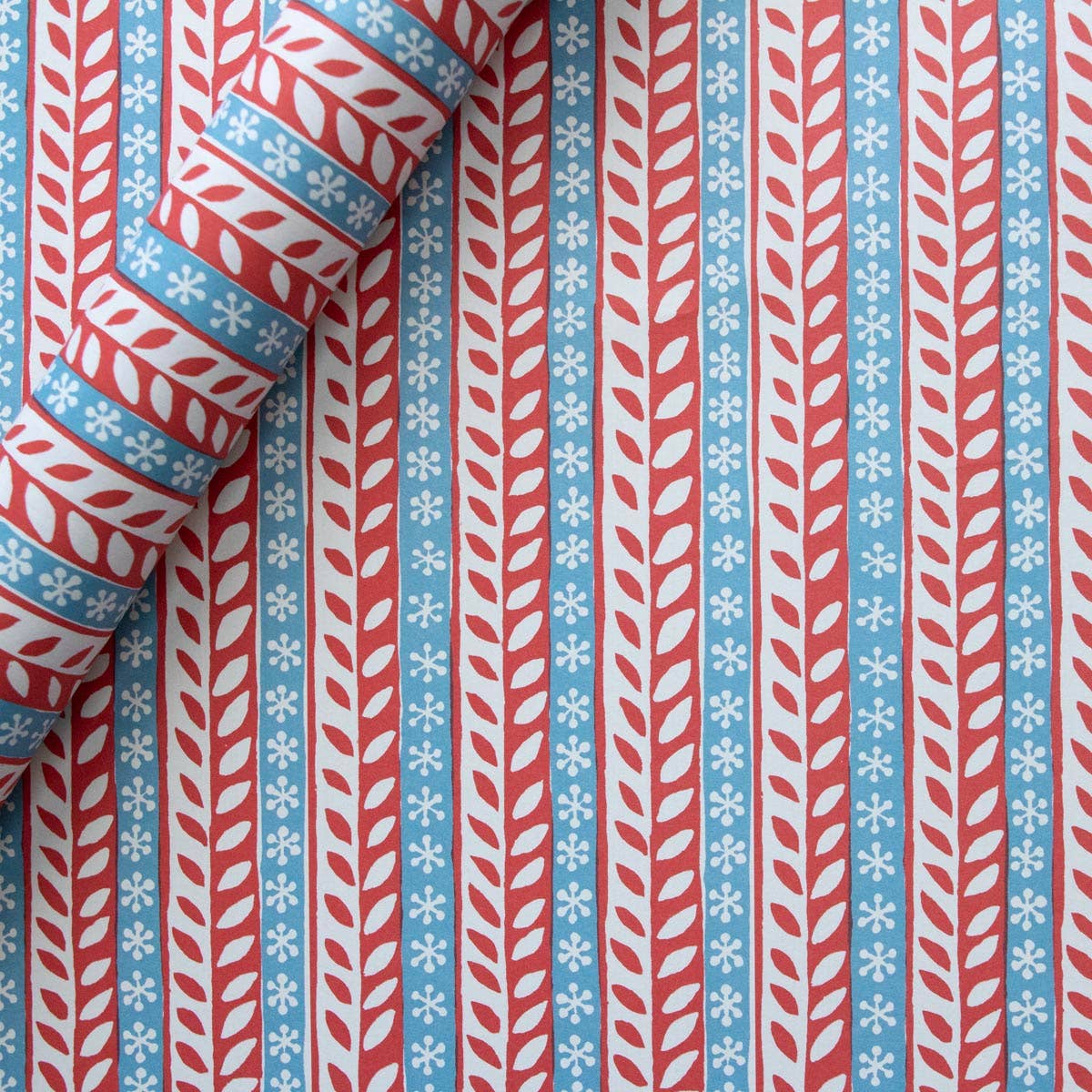 Patterned Paper Merry Christmas Red and Blue