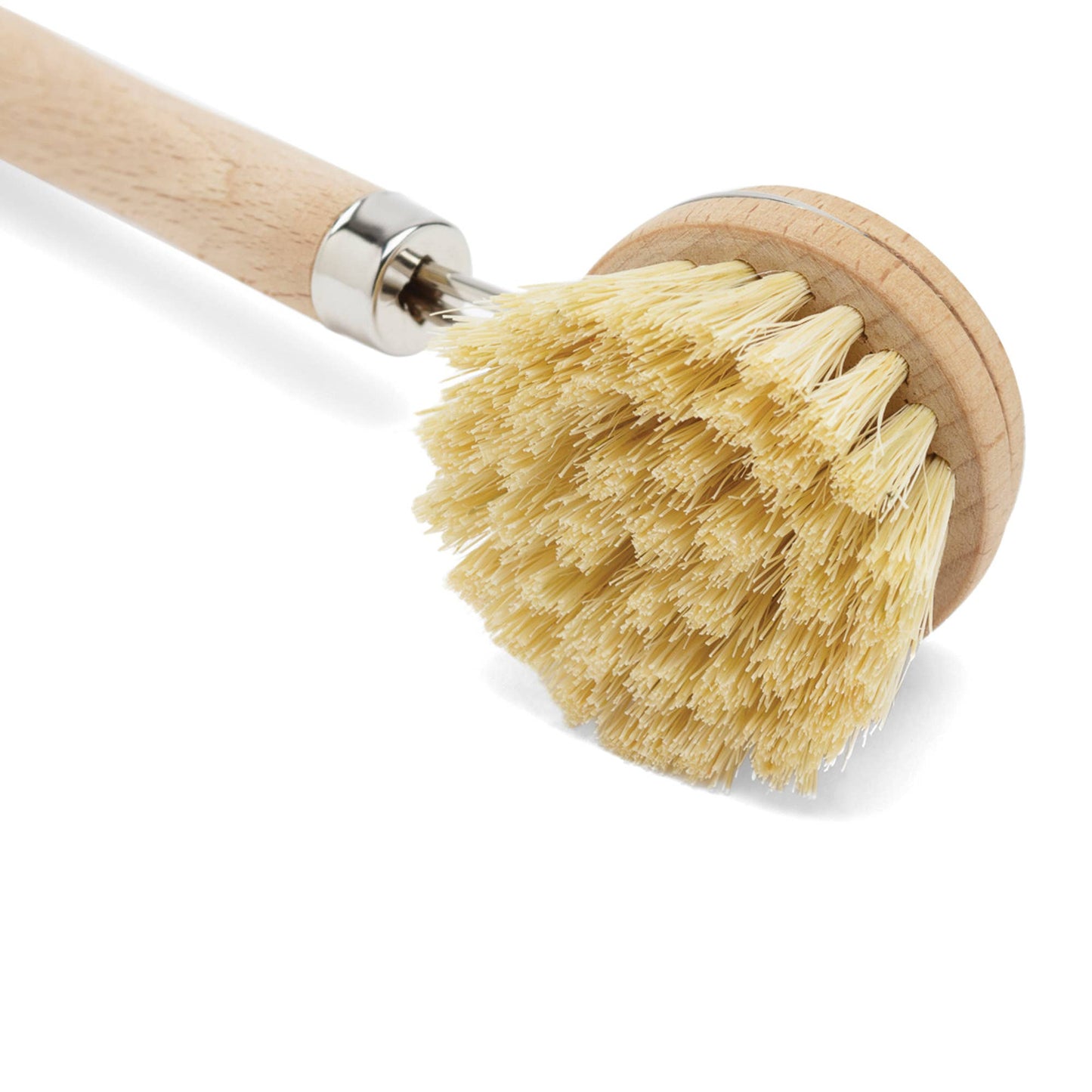 Natural Dish Brush, Tampico Fiber Bristles, 9"
