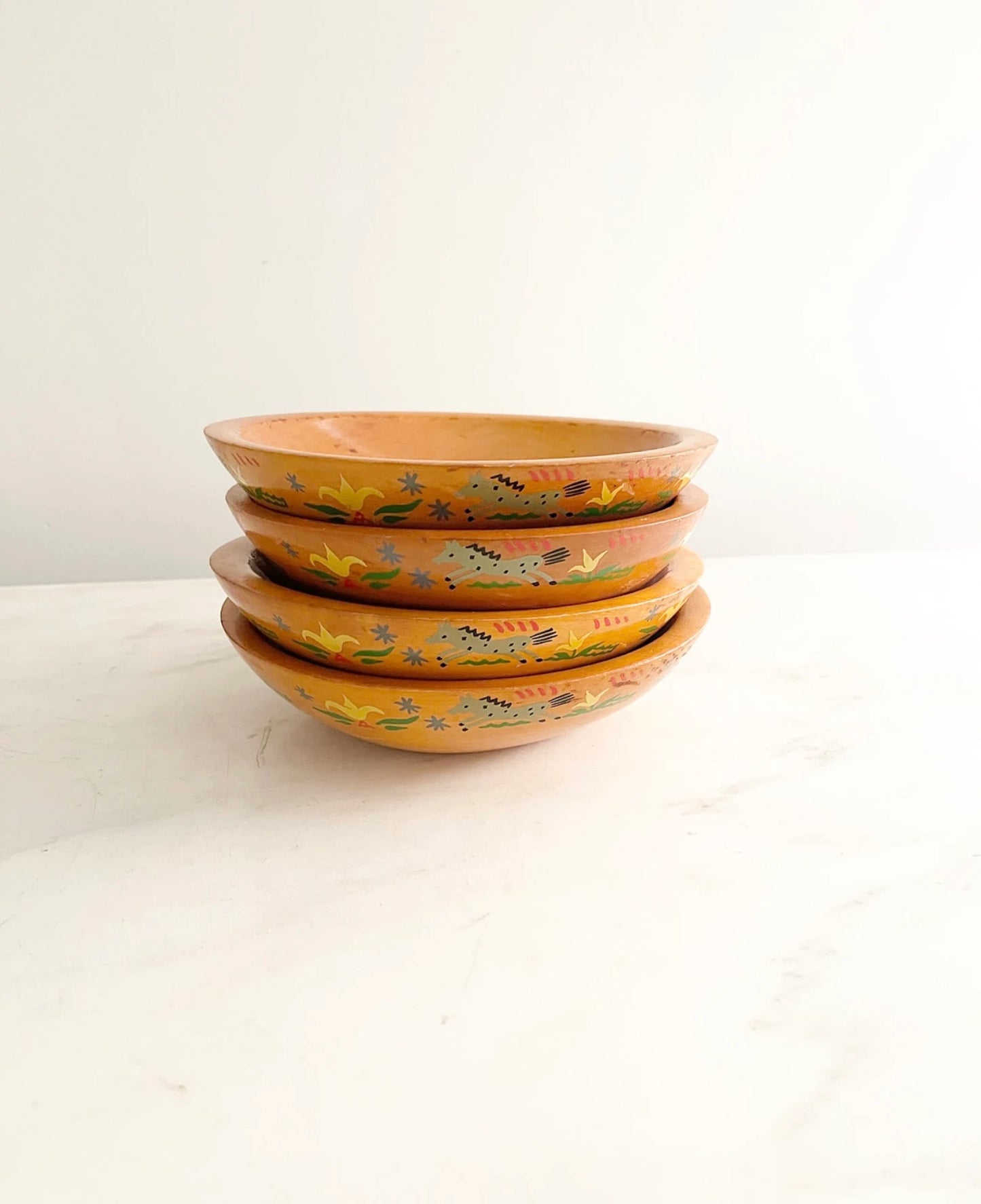 Vintage Munising Wooden Bowls