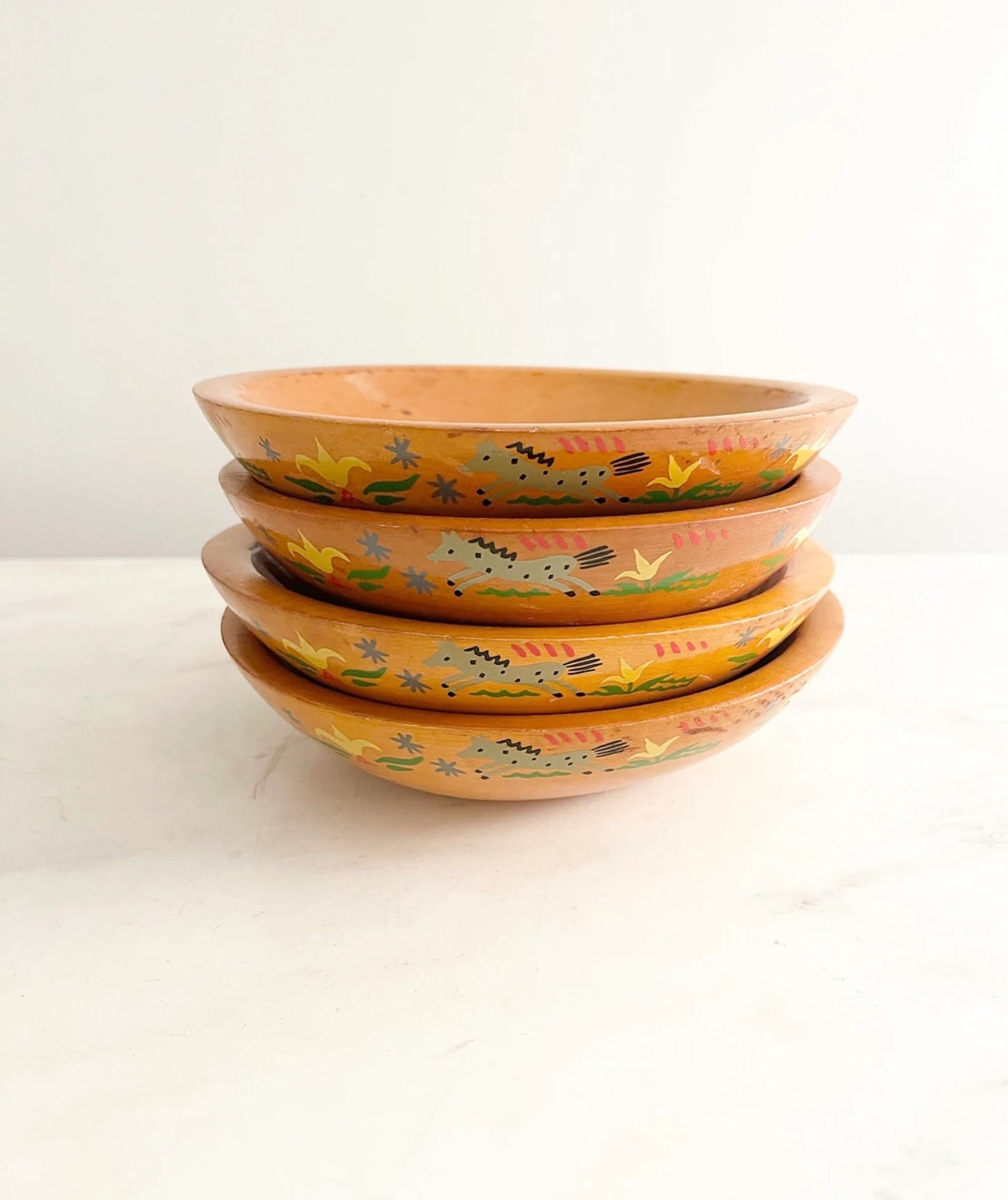 Vintage Munising Wooden Bowls